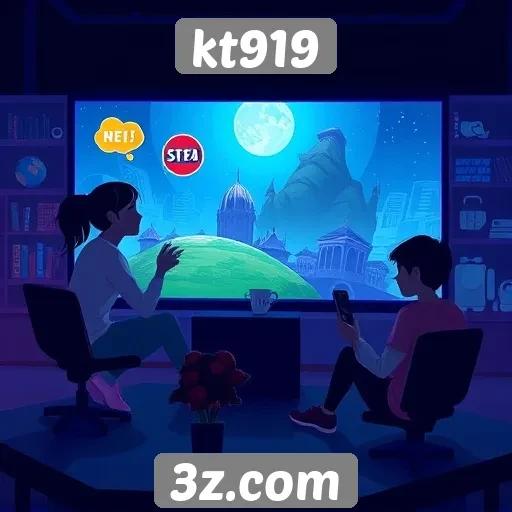 novos recursos interativos no kt919